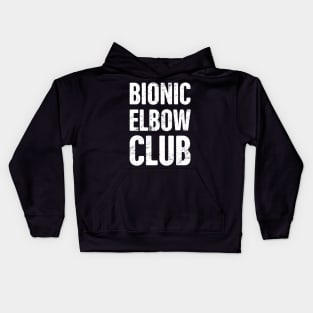 Bionic Elbow Club | Elbow Surgery Design Kids Hoodie